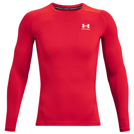 Pánske funkčné tričko Under Armour HG Armour Comp LS červená RED