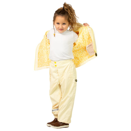 Detská nepremokavá bunda DucKsday Rain Jacket Lemonade