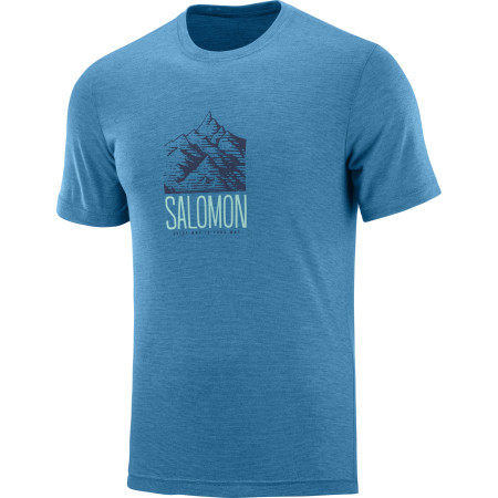 Pánske tričko Salomon Explore Graphic Ss Tee M