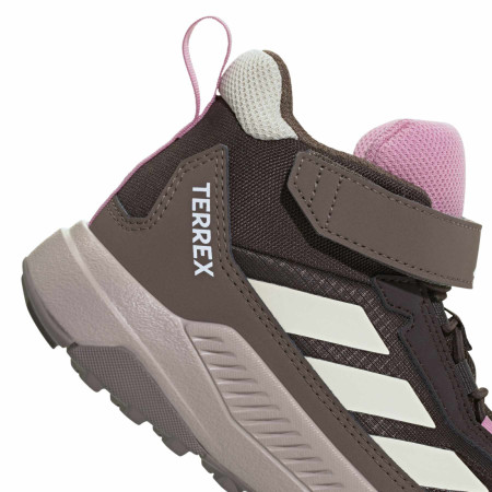Detské topánky Adidas Terrex Anylander Mid Climaproof Brown