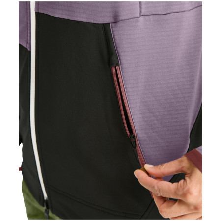 Dámska bunda Ortovox Fleece Rib Hoody W