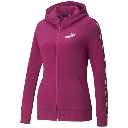 Dámska minika Puma Power Tape Full-Zip Hoodie TR
