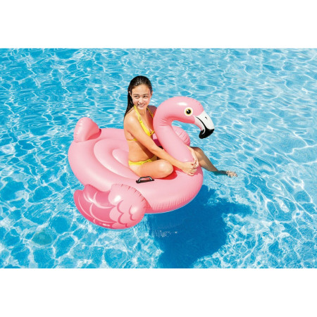 Nafukovací plameniak Intex Pink Flamingo Ride-On
