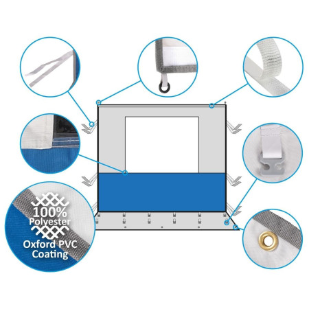Bočná stena Brunner Sidewall Set Sunny Van Roof