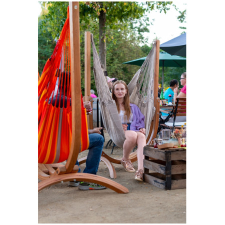 Houpací sedačka se stojanem La Siesta Udine Outdoor