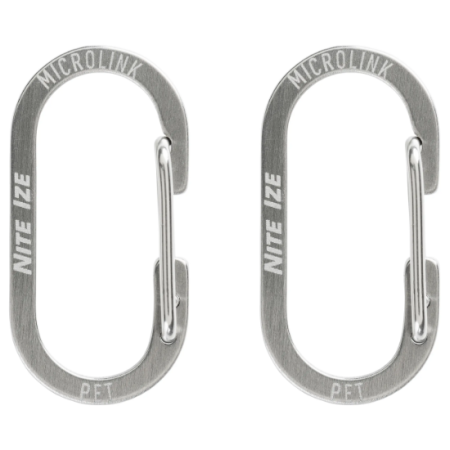 Sada karabín Nite Ize MicroLink Pet Tag Carabiner - 2 Pack