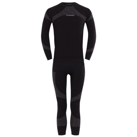 Pánska termobielizeň Fundango Seamless Baselayer Set čierna black