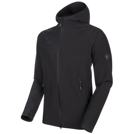 Pánska bunda Mammut Macun SO Hooded Jck. M-black