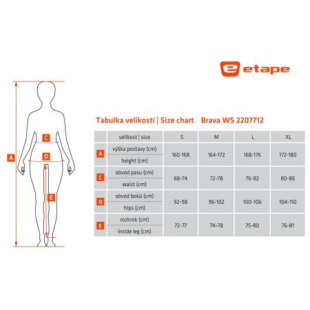 Dámske nohavice Etape Brava WS