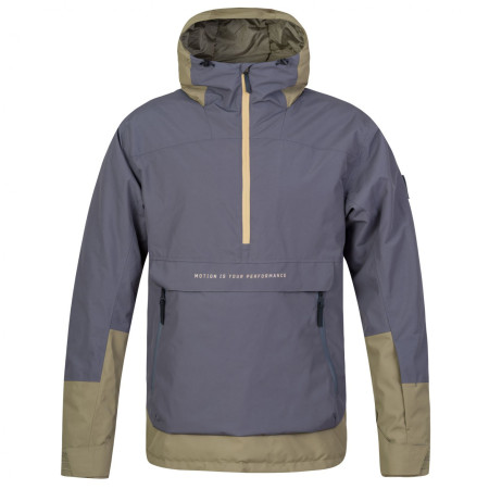 Pánska lyžiarska bunda Hannah Patty Fd sivá/zelená asphalt/burnt olive