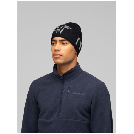 Čiapka Norrona 29 mid merinoUll logo Beanie