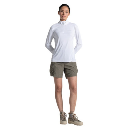Dámske tričko Craghoppers NosiLife SolarShield+ Half Zip Top