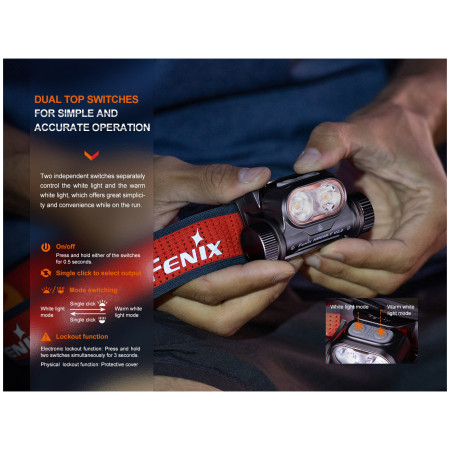 Čelovka Fenix HM65R-T V2.0