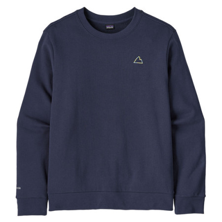 Pánska mikina Patagonia M's Fitz Roy Massif Daily Crew modrá New Navy