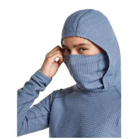 Dámska mikina Icebreaker Wom Mer 400 RealFleece Grid Pulover Hood