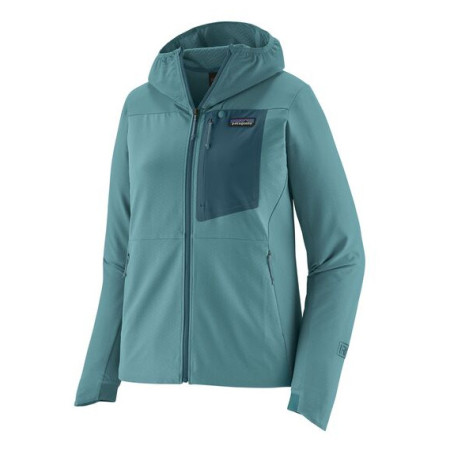 Dámska softshellová bunda Patagonia R1 CrossStrata Hoody