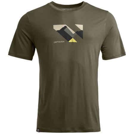 Pánske tričko Ortovox 140 Cool Landscape T-shirt