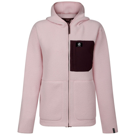 Dámska funkčná mikina Dare 2b Womens Firn Hooded Borg ružová Pink Haze
