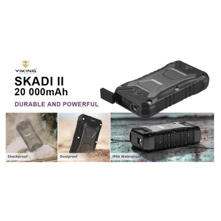 Outdoor powerbanka Viking Technology Skadi II