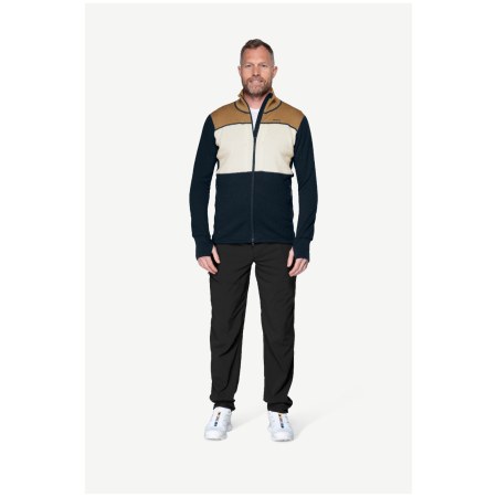 Pánska funkčná mikina Devold Egga Grid Merino Jkt