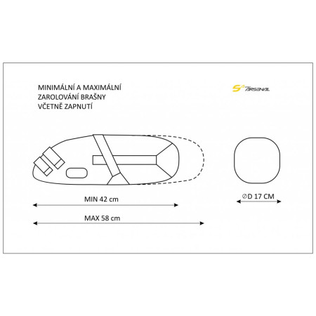 Taška pod sedlo Sport Arsenal Art. 602
