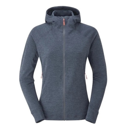 Dámska mikina Rab Nexus Hoody Wmns sivá