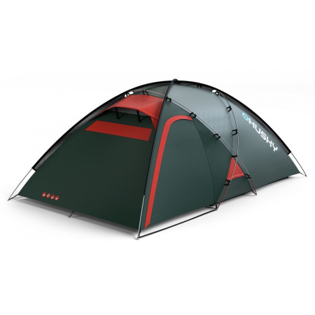 Turistický stan Husky Felen 3-4 zelená Green