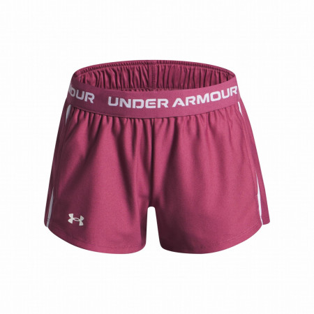 Detské kraťasy Under Armour G Tech Play Up Short-RED tmavofialová/ružová Red