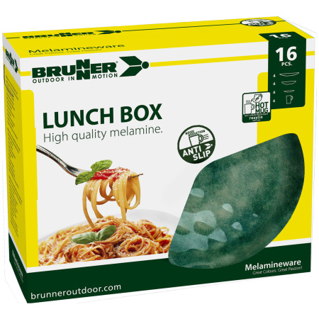 Jedálenský set Brunner Lunch box Sea green