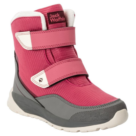 Detské zimné topánky Jack Wolfskin Polar Bear Texapore High Vc K ružová soft pink
