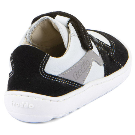 Detské tenisky Frodo Barefoot river White/Black