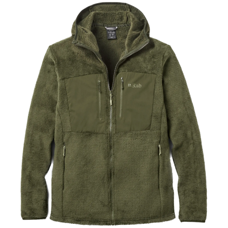 Pánska mikina Rab Granitic Hoody zelená