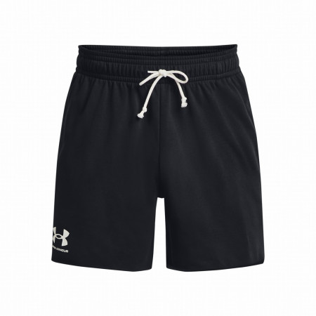 Pánske kraťasy Under Armour Rival Terry 6in Short čierna Black