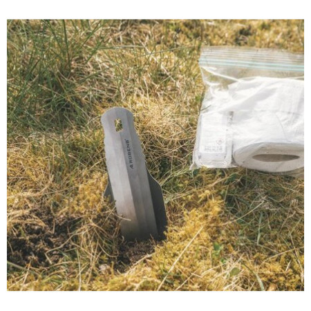 Toaletná lopatka Robens Duralumin Trowel UL