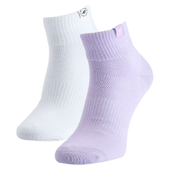 Ponožky 4F Socks Cas F395 (2Pack) biela/fialová MULTICOLOUR 1