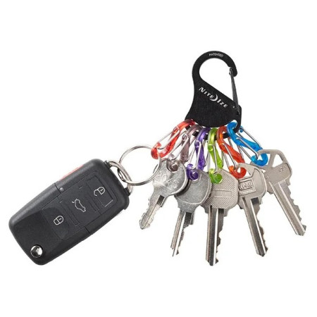 Kľúčenka Nite Ize Keyrack S-biner