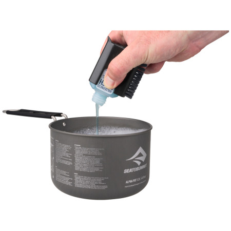Súprava na umývanie Sea to Summit Camp Kitchen Pot Scrubber 2 Piece Set