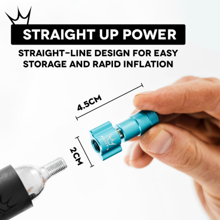 Pumpička Peaty´s Holeshot Co2 Pumpa + Bombičky 2 Ks - Mtb