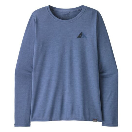 Dámske tričko Patagonia W's L/S Cap Cool Daily Graphic Shirt - Lands