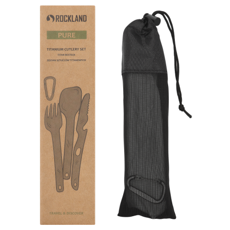 Súprava príborov Rockland Titanium Pure