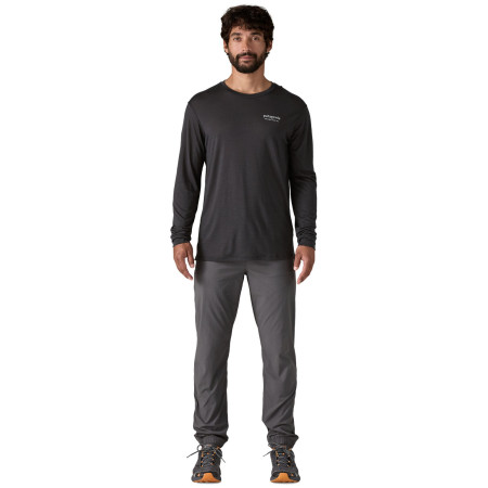 Pánske tričko Patagonia M's L/S Cap Cool Merino Blend Graphic Shirt