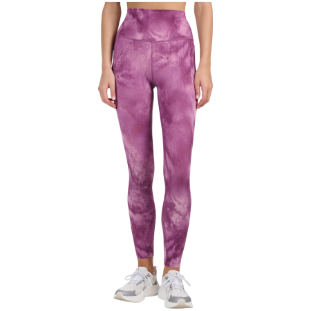 Dámske legíny 4F Tights Fnk F540 ružová Dark Violet Allover