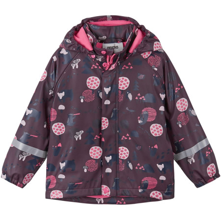 Detská bunda Reima Koski fialová Deep Purple