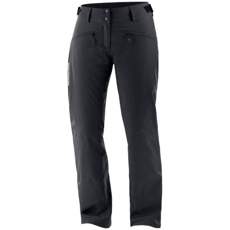 Dámske lyžiarske nohavice Salomon Edge Pant W čierna DEEP BLACK