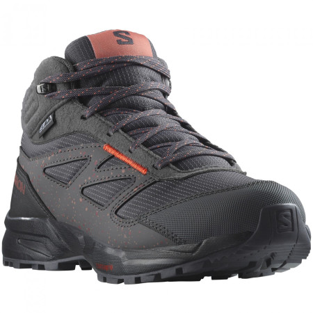 Detské topánky Salomon Outway Mid Climasalomon™ Waterproof šedá