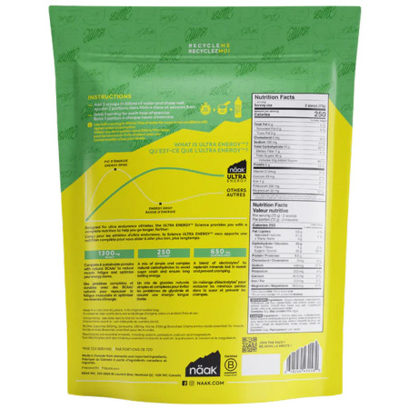 Energetický drink Näak Lime - Ultra Energy™ Drink Mix (720g)