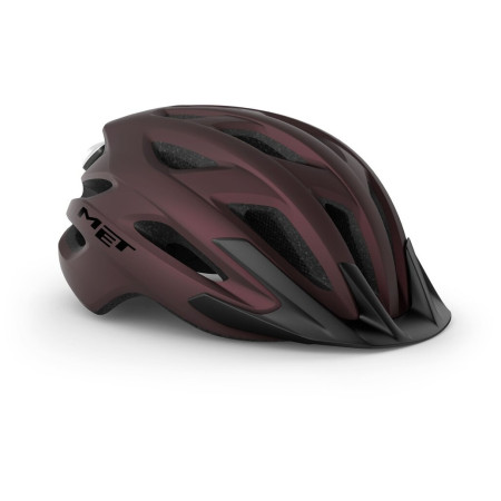 Cyklistická prilba MET Crossover vínová matná burgundy