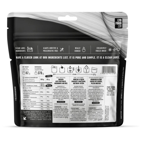 Dehydrované jedlo Lyo food Five-Spice Chicken 500g