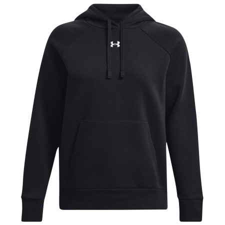 Dámska mikina Under Armour Rival Fleece Hoodie čierna Black / / White
