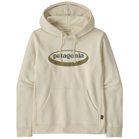 Pánska mikina Patagonia Men's '95 Oval Logo Uprisal Hoody biela Birch White